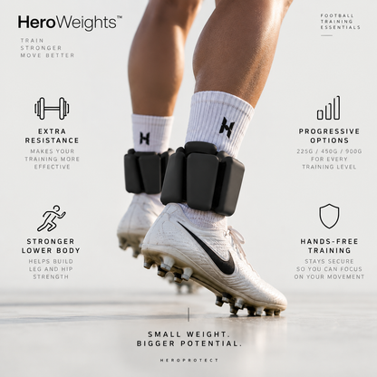 HeroWeights™ — Football Training Ankle Weights